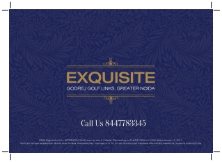Godrej Golf Links Exquisite - Where Elegance Meets An Opulent Lifestyle | Brochure-PDF