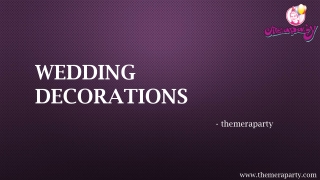 Wedding Planners In Hyderabad