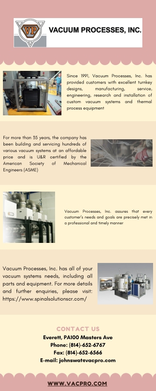 Vacuum Degassing Systems