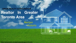 Realtor In Greater Toronto Area, Marijan Koturic