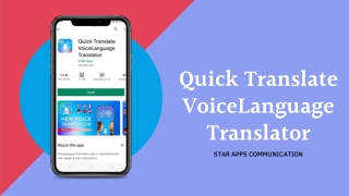 Quick Translate VoiceLanguage Translator - Apps on Google Play