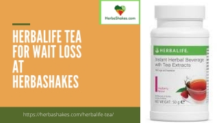 Get best Herbalife tea at Herbashakes