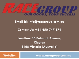 Race Group offers wide range of services
