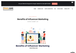 Benefits of Influencer Marketing