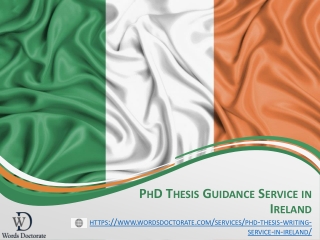 PhD Thesis Writing Services