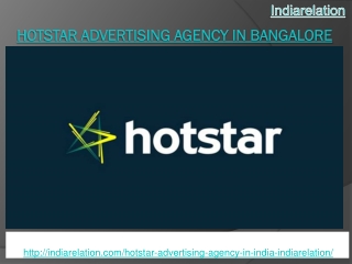 One of the top Hotstar advertising agency in Bangalore