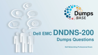 2020 DELL EMC DNDNS-200 Real Exam Dumps DumpsBase