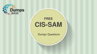 2020 ServiceNow CIS-SAM Real Exam Dumps DumpsBase