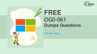 2020 The Open Group OG0-061 Real Exam Dumps DumpsBase