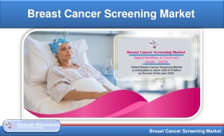 Breast Cancer Screening Market Global Forecast by Screening Tests