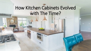 History of the modern kitchen: What is the trend in kitchen cabinet 2020?