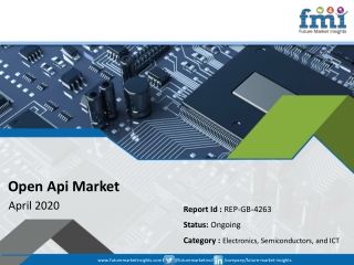 Open Api Market to Witness an Outstanding Growth During 2017– 2027