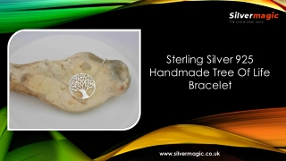Sterling Silver 925 Handmade Bracelet With Green Onyx Gemstone
