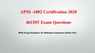 New Avaya APSS 46150T Exam Questions Killtest - 100% Passing Materials