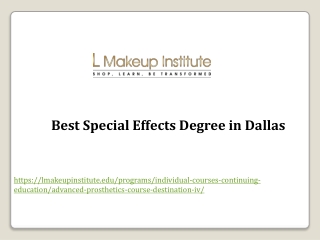 Best Special Effects Degree in Dallas