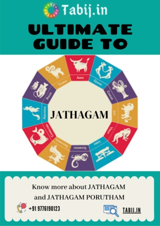 Ultimate Guide to Tamil Jathagam & its Benefits