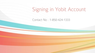 @!!{1-850-424-1333} Yobit Support Number