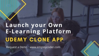 Udemy Clone App Development - Employcoder