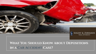 What You Should Know About Depositions in a Car Accident Case?