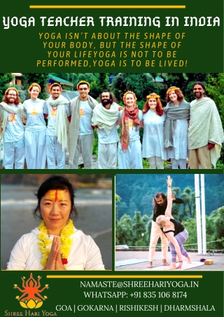 200 hour yoga teacher training in India