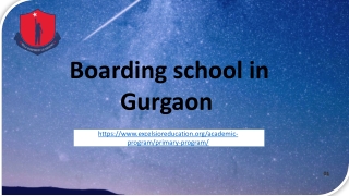 Boarding school in Gurgaon