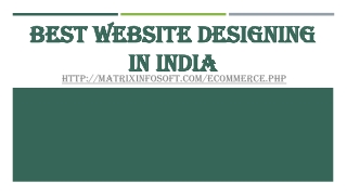 Best website designing in India