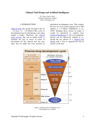 Clinical Trial Design and Artificial Intelligence | Pepgra.com