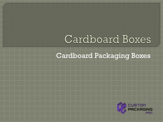 Cardboard Boxes