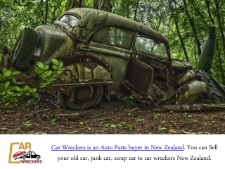 You Can Earn Most Cash For Your Scrap Car - Hire Us