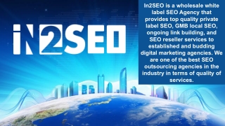 White Label GMB Local SEO - In2SEO