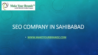 SEO Company in Sahibabad