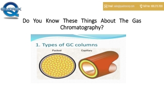 Do you know these things about the Gas Chromatography?