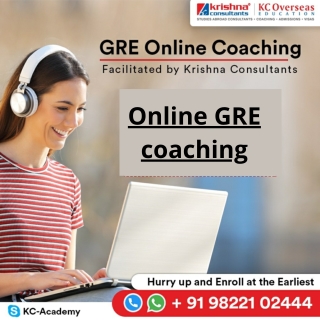 Online GRE coaching