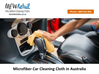 Microfiber Car Cleaning Cloth in Australia