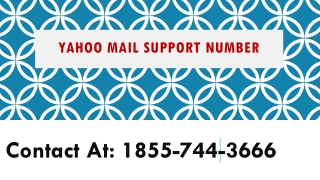 18557443666 Yahoo mail support number