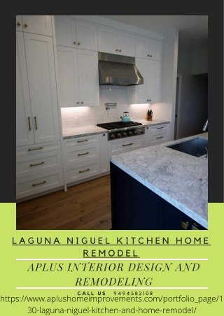 Laguna Niguel Kitchen Home Remodel