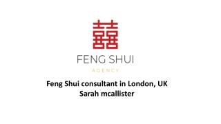 Fengshui- the art of living