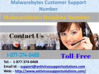 Malwarebytes helpline number