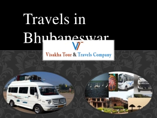 Travels in Bhubaneswar by Visakha Travels