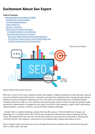 Some Of Seo Website