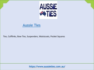 Buy Mens Ties Australia | Aussie Ties