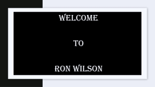 Ron Wilson