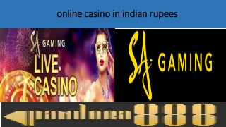 online casino in indian rupees