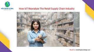 How IOT Reanalyze The Retail Supply Chain Industry