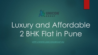 Luxury and affordable 2 bhk flat in pune