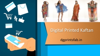 printed kaftan supplier