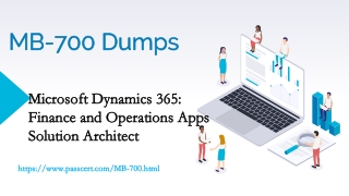 Microsoft Dynamics 365 MB-700 Dumps