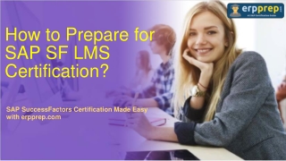 SAP SF Learning Management (C_THR88_1911) Certification Latest Questions Answers [PDF]