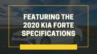 2020 Kia Forte Interior