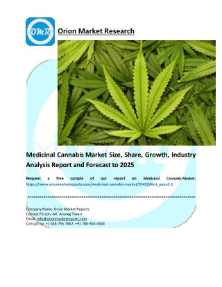 Medicinal Cannabis Market pdf